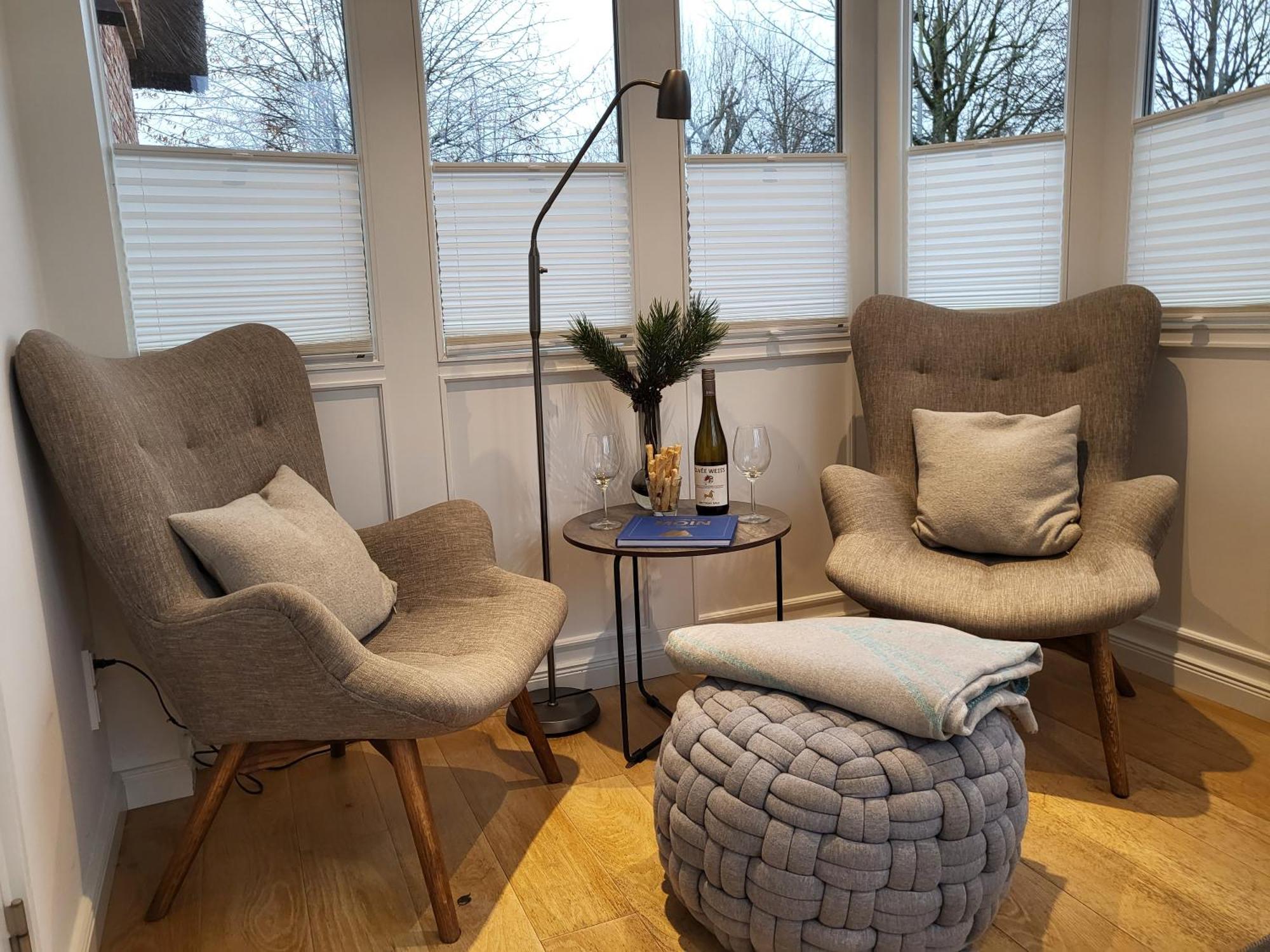 Ferienwohnung 1 Im Reetdachhaus Muehlenhof Sankt Peter-Ording Exterior foto
